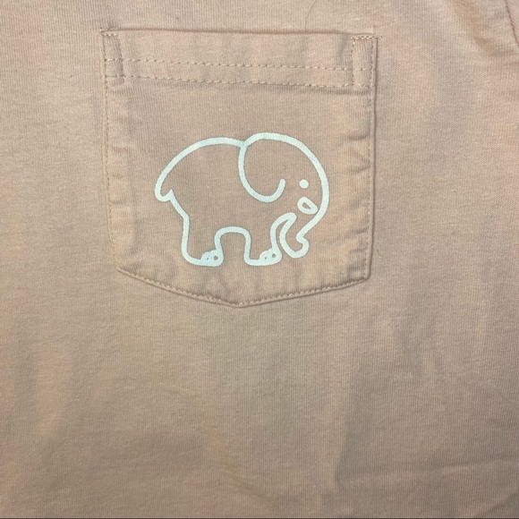 IVORY ELLA Pink Pocket Tee Sz XS - Picture 3 of 4